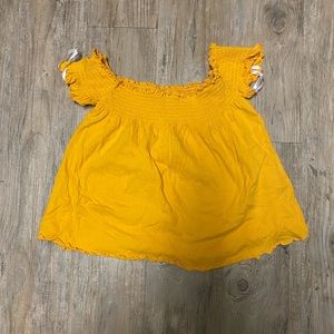 Yellow top from Papaya!